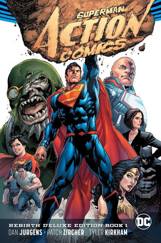 Superman Action Comics HC - 2017-2018 DC Universe Rebirth Deluxe Edition - Superman Action Comics Universe Rebirth Deluxe 1 (Inglés)