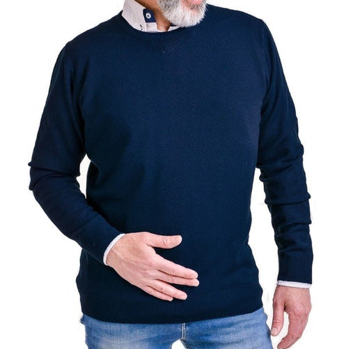 Men's Round Neck Pullover Sweater Fall-Winter 2024 Season 7