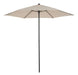 Metal Umbrella 2.3 Meters Push Up 0