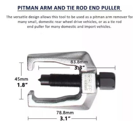 Ruhlmann Universal Pitman End Joint Puller Extractor Set 3