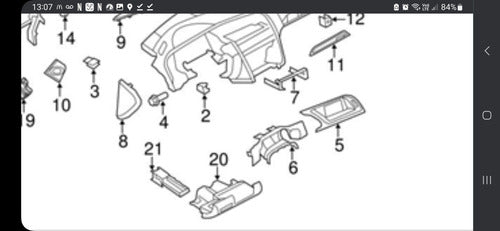 Audi Original MMI Support Frame Q5/A4 - Part No. 8K0858969 4