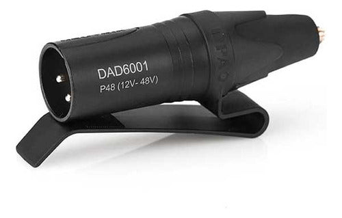 DPA DAD 6001-BC MicroDot to 3-pin XLR Adapter with Belt Clip 1