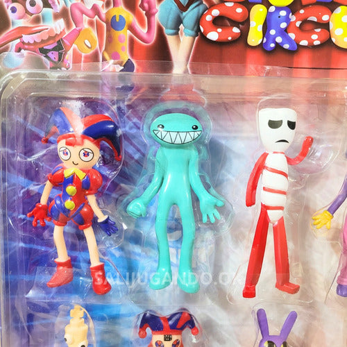 Digital Circus Dolls Set - Circus Pomni Jax Decoration Blister X12 1