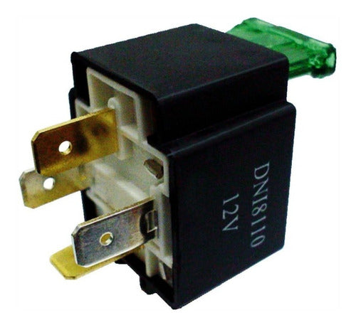 DNI 12V Relay with Fuse and Metal Support 0