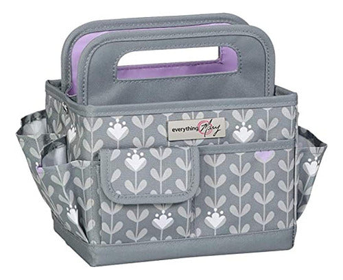 Everything Mary Craft Caddy, Purple - Almacenamiento De Arte 0