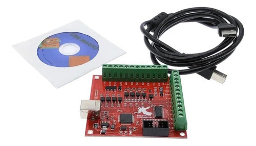 Placa Interface Cnc Usb Bitsensor 100khz 1