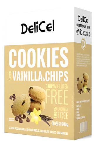 Delicel Vanilla and Chocolate Chip Cookies 150g 2