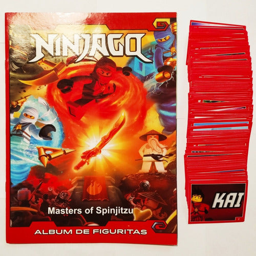 Album - Ninjago + Figuritas A Pegar (leer Descripcion) 0