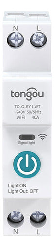 Disjuntor Inteligente Sem Fio Tuya Com Wifi 5