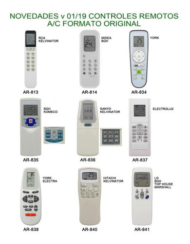 RCA Kelvinator Control Remoto Aire Acondicionado AR-813 5