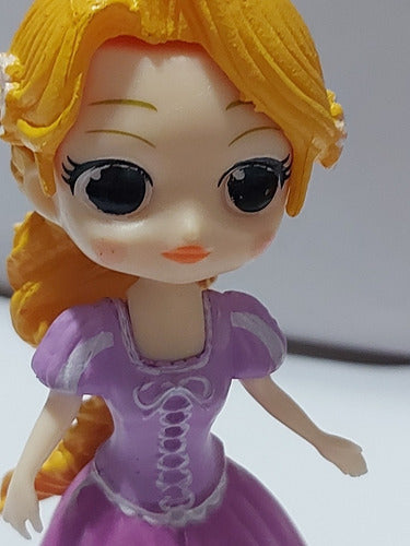 Princesa Mini Figura Colección Decoración Rapunzel 2