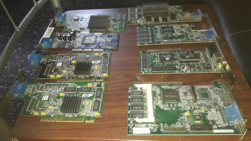 Lote Tarjetas De Video Agp P/pentium 4 Func. Perfecto 5