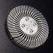 Aluminum Spiral Round Heat Sink Radiator Pair 2