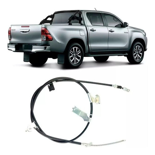 Toyota Cable De Freno C/soportes Hilux Izquierdo 2016 2