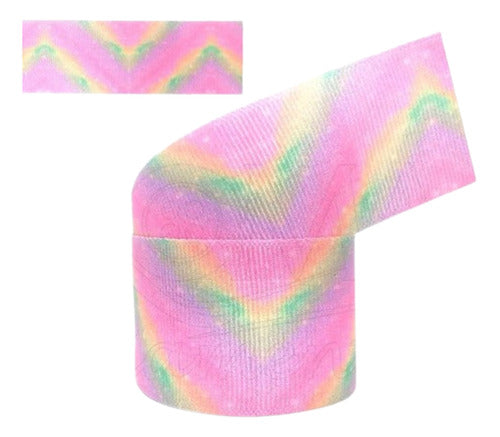 Fita Gorgurão - Alpet - 40mm X 10m - Tie Dye - 4232.00 0