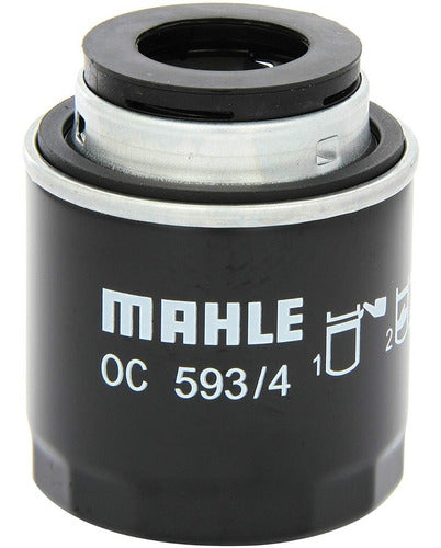 Filtro De Aceite Mahle Oc593/4 Audi Vw 0