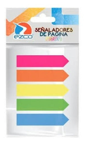 Ezco Adhesive Plastic Flags X 125 (x10 Units) 0