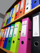 Pack of 20 Wide Spine A4 Lever Arch Files in 16 Classic Colors of Your Choice by The Pel 5