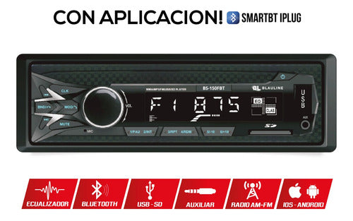 Combo Estereo Bluetooth Con Parlantes 6.5 Pulgadas Mercury 1