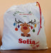 Bolsa Costal  Navidad De Tela Personalizada 45cmx45cm 2u. 4