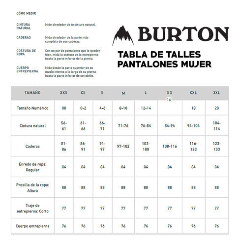 Burton Base Layer Thermal Pants for Women - Black 3