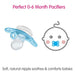 Mam Perfect Night 2 Piezas Baby Pacifier Boy 06 Meses 3