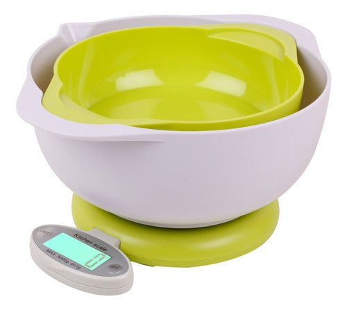 Atrix Digital Folding Kitchen Scale Up to 5kg with Two Bowls ® 0