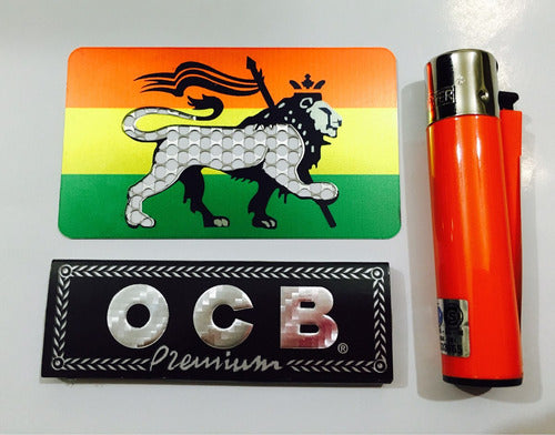 Kit Tobacco Card Grater / Chopper + OCB + Clipper / Promo! 0