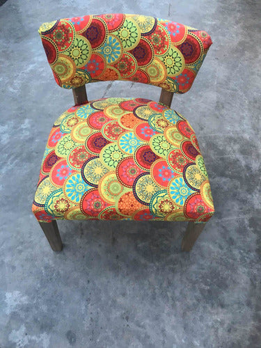 Mundo Almohadón Matero Armchairs, Printed Corduroy 2