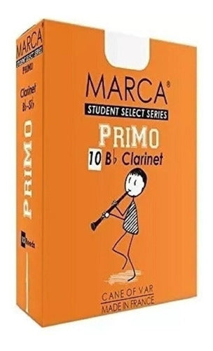 Marca PO215 Clarinets Reeds Bb Primo No. 1.5 - Box of 10 0