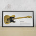 Postercity Cuadro Guitarra Kurt Cobain Fender Jag Stang 30 X 60 Cm 1