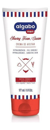 Algabo Shaving Cream Crema Afeitar Barber Profesional 177ml 1