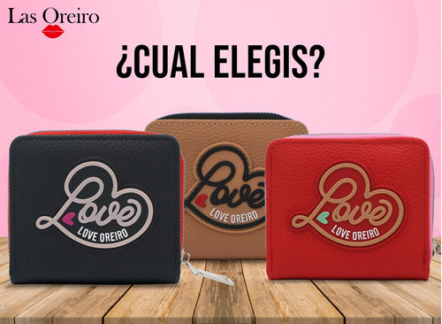 Women's Wallet Las Oreiro Love Eco Leather Card Holder 16
