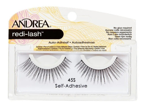 Andrea Self-Adhesive Black Strip False Eyelashes 3