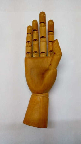 Mano Articulada 26cm De Madera 0