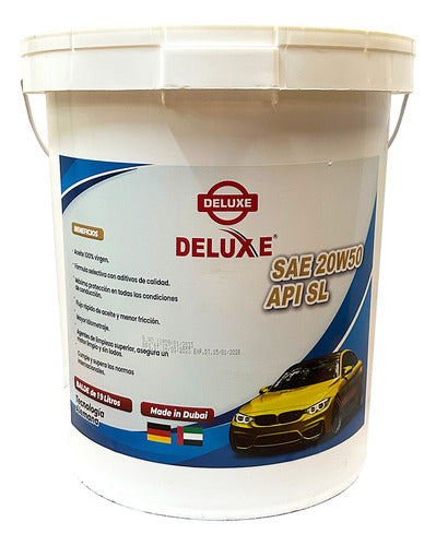 Lubricante Aceite 20w50 Api Sl Deluxe Balde 19 Lts. 0