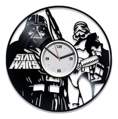 Kovides Reloj Darth Vader Lado Oscuro Reloj De Pared De Vini 0