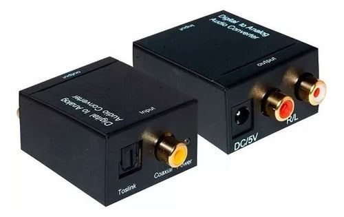 ANC+ Digital to Analog Audio Converter Coaxial Optical RCA Aux 0