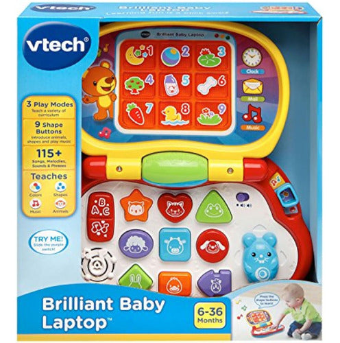 VTech Brilliant Baby Laptop, Regular 5