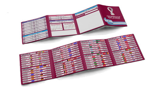 Fixture Editable Mundial Qatar 2022 Vector Vectores 2 Modelo 0