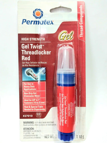 Permatex Traba Roscas Anaerobicos Gel Alta Resistencia (270) 1