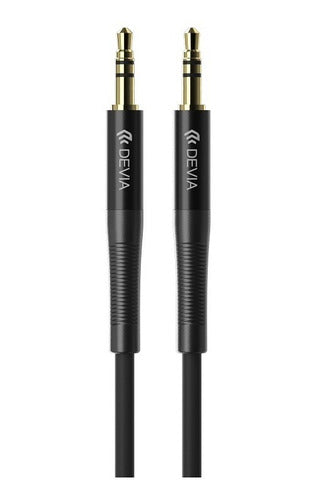 Cable De Audio Auxiliar Jack 3.5mm A 3.5mm 1m Devia - Cover 0