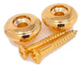 Pair of Golden Cool Parts SC012 GD Strap Buttons x2 0