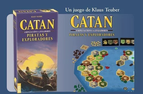 Catan Devir Pirates and Explorers Expansion for 5-6 Players 1