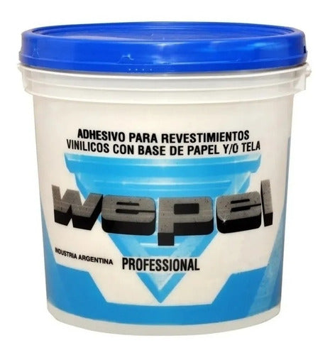 Adhesivo Pegamento Wepell Por 4 Kg Para Papel, Empapelados 0