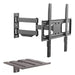 Brateck TV Wall Mount for 32 to 70 Inches + Cable Management Support 0