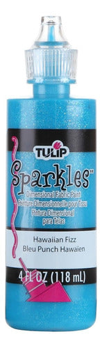 Tulip Dimensional Fabric Paint 118ml Hawaian F Sparkles 0