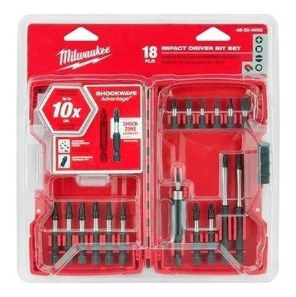 Set De Puntas Atornillador Impacto Milwaukee 4832-4403 0