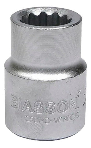 Power Drive Biassoni 1/2" x 8 mm Striated Socket Wrench 0