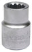 Power Drive Biassoni 1/2" x 8 mm Striated Socket Wrench 0